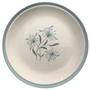 Vtg Cunningham Picket Dinner Plate Avalon Alliance Ohio Homer Laughlin